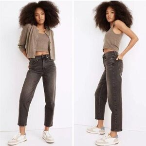 Madewell Charcoal Ankle Jeans